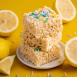 Lemon Rice Crispy Treats First Image