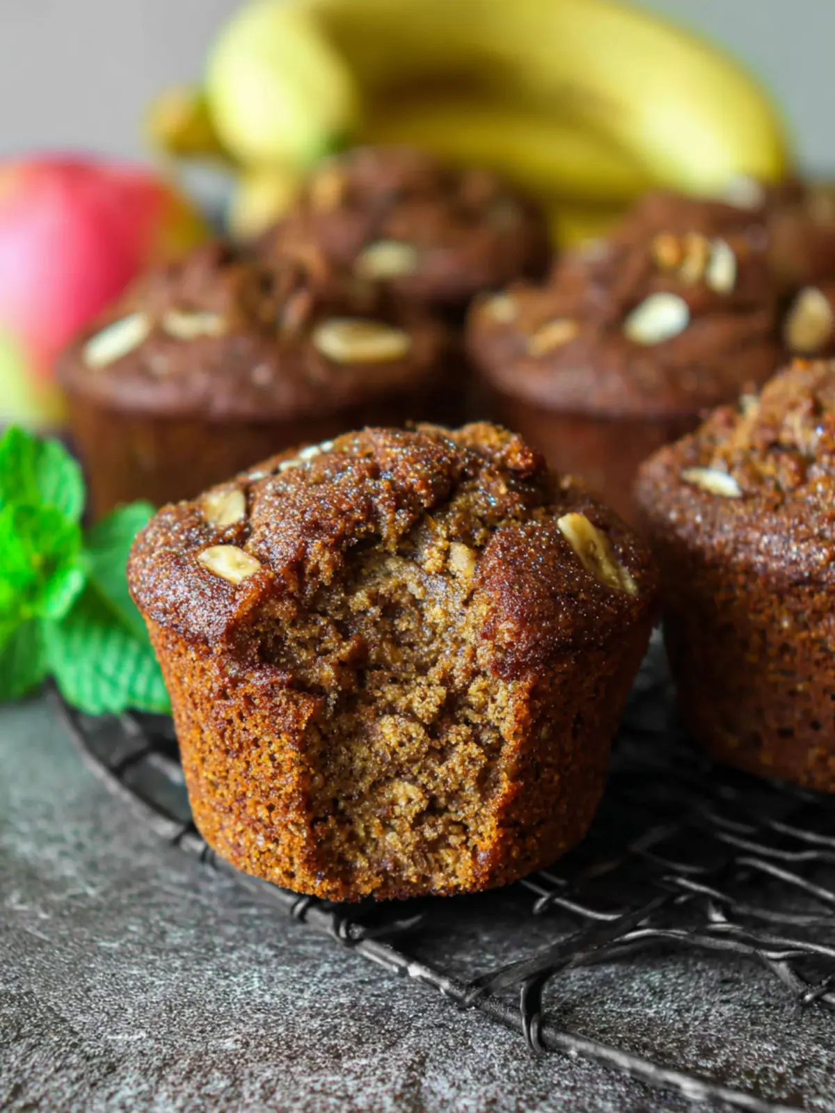 Molasses Apple Spice Banana Muffins: Irresistibly Guilt-Free!