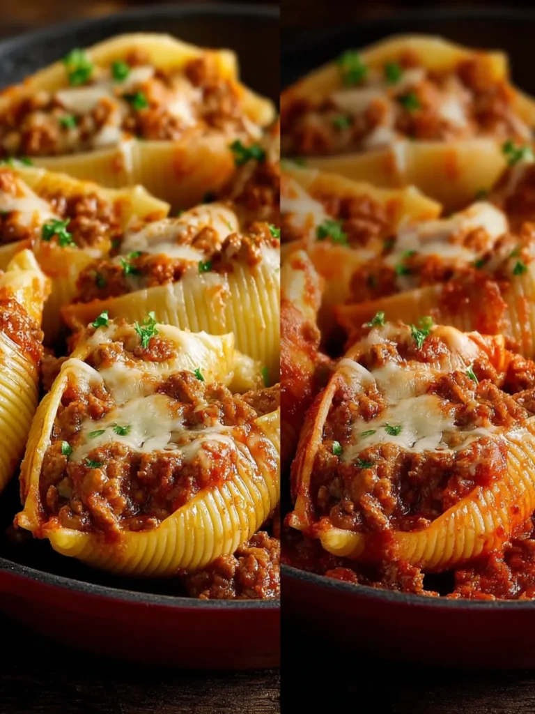 Stuffed Shells with Ground Beef First Image