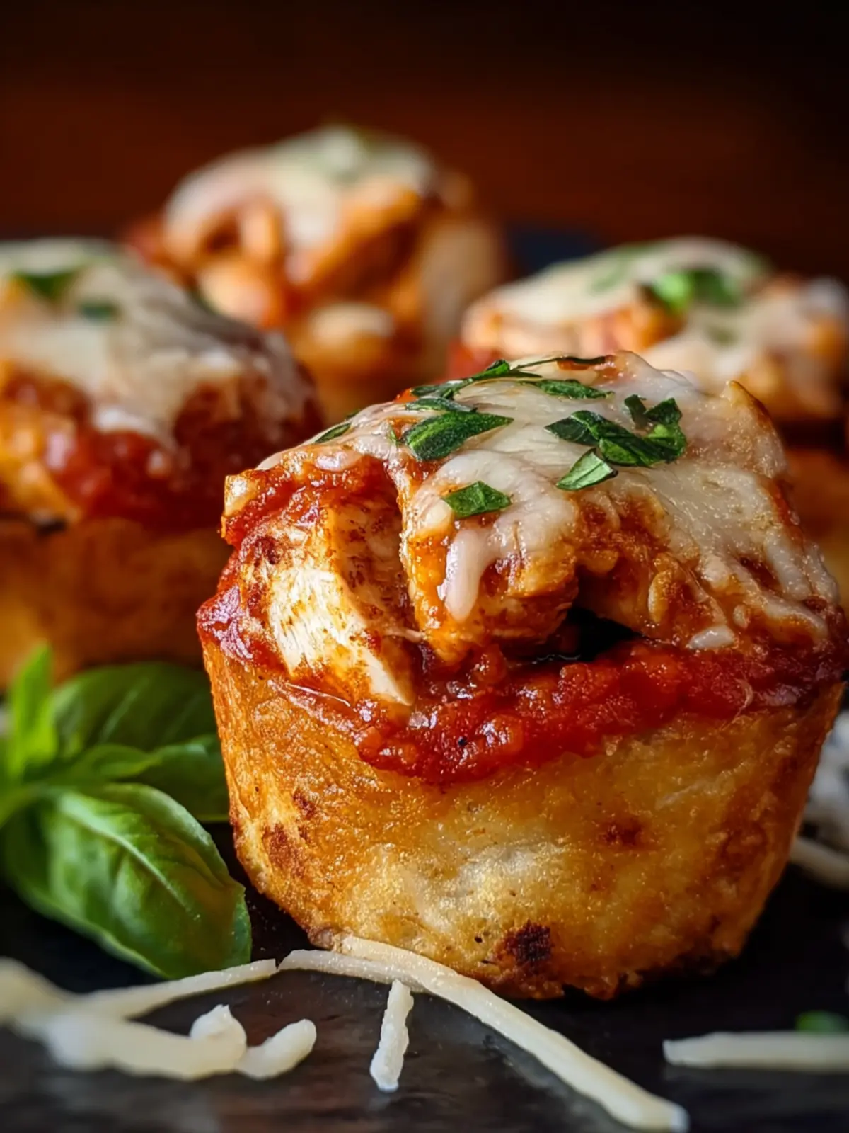 chicken parmesan cups First Image