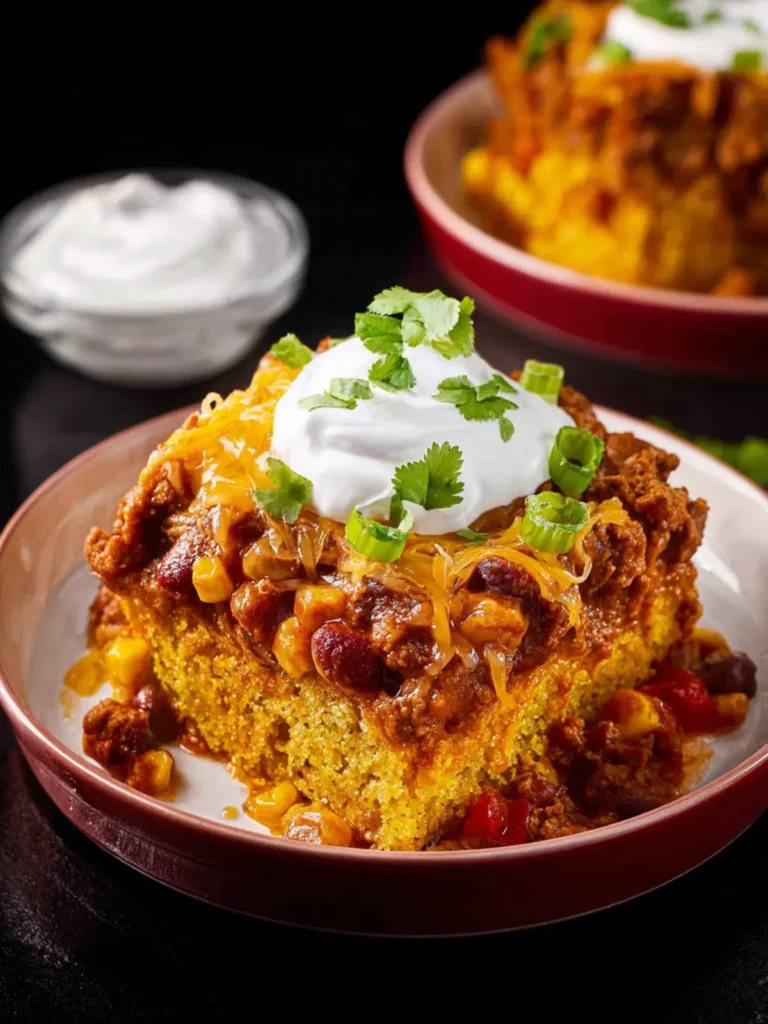 cornbread chili casserole First Image