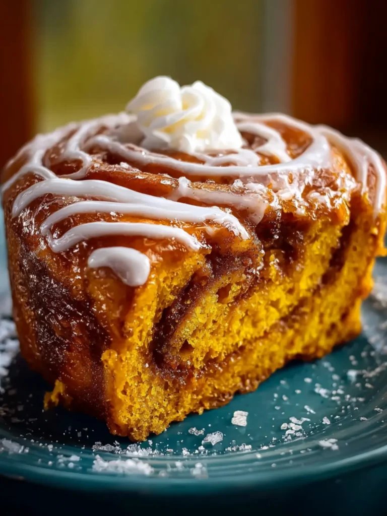 pumpkin honey bun cake First Image