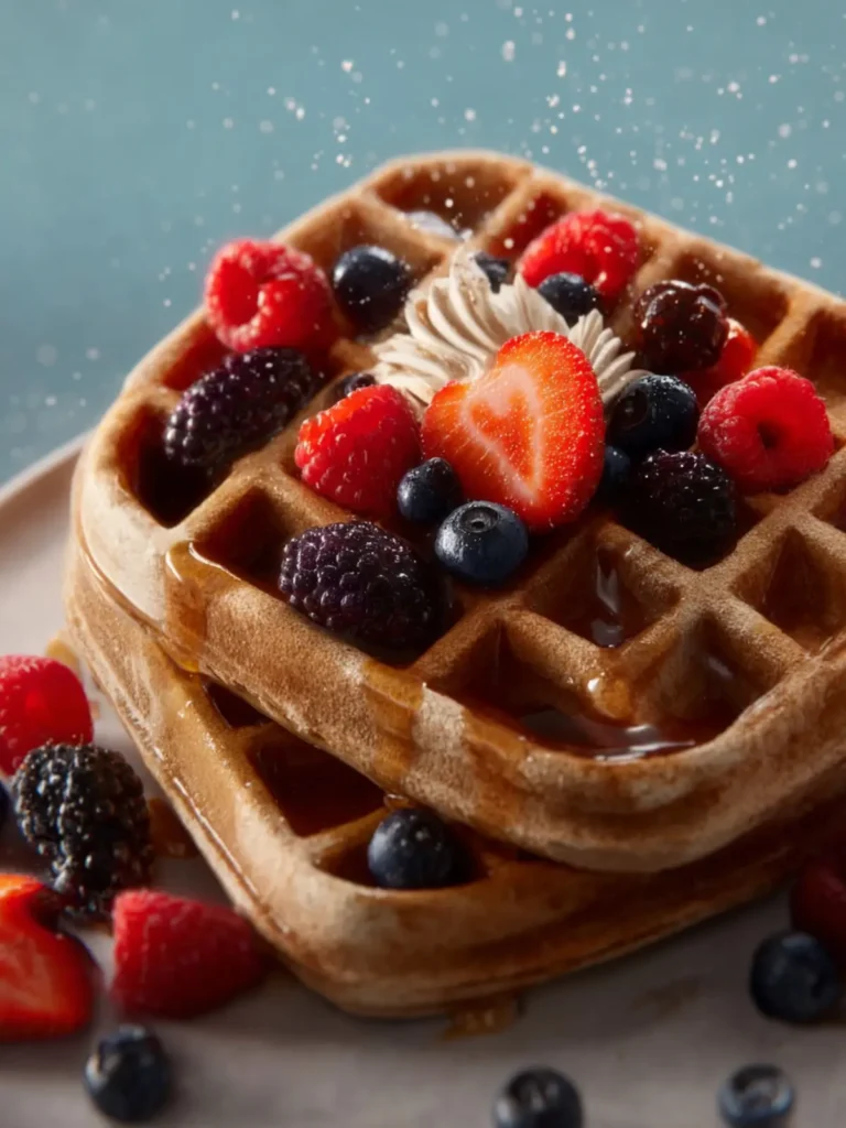 Buckwheat Waffles First Image