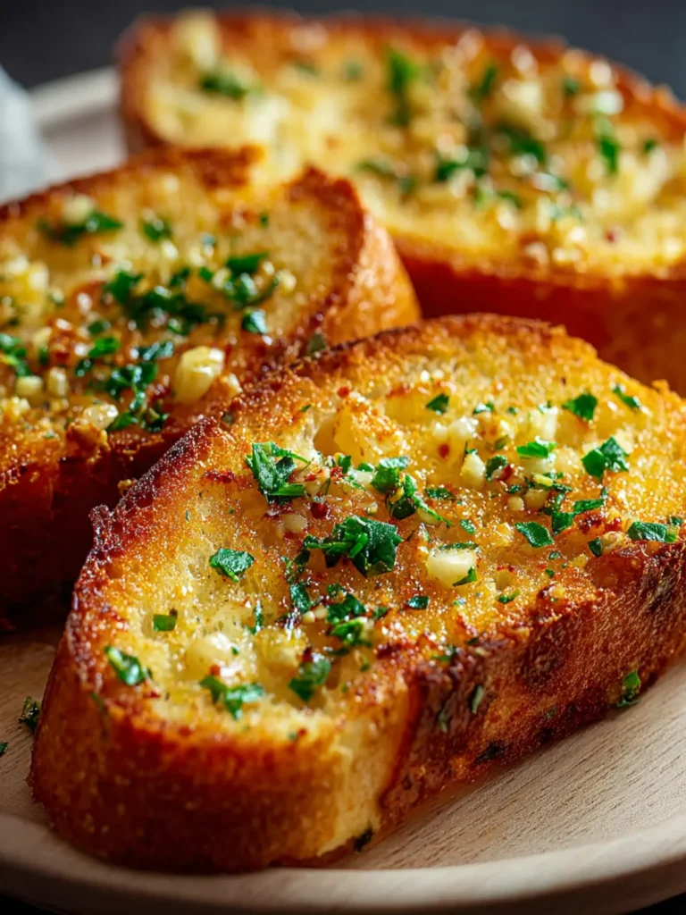 Crispy Garlic Bread First Image