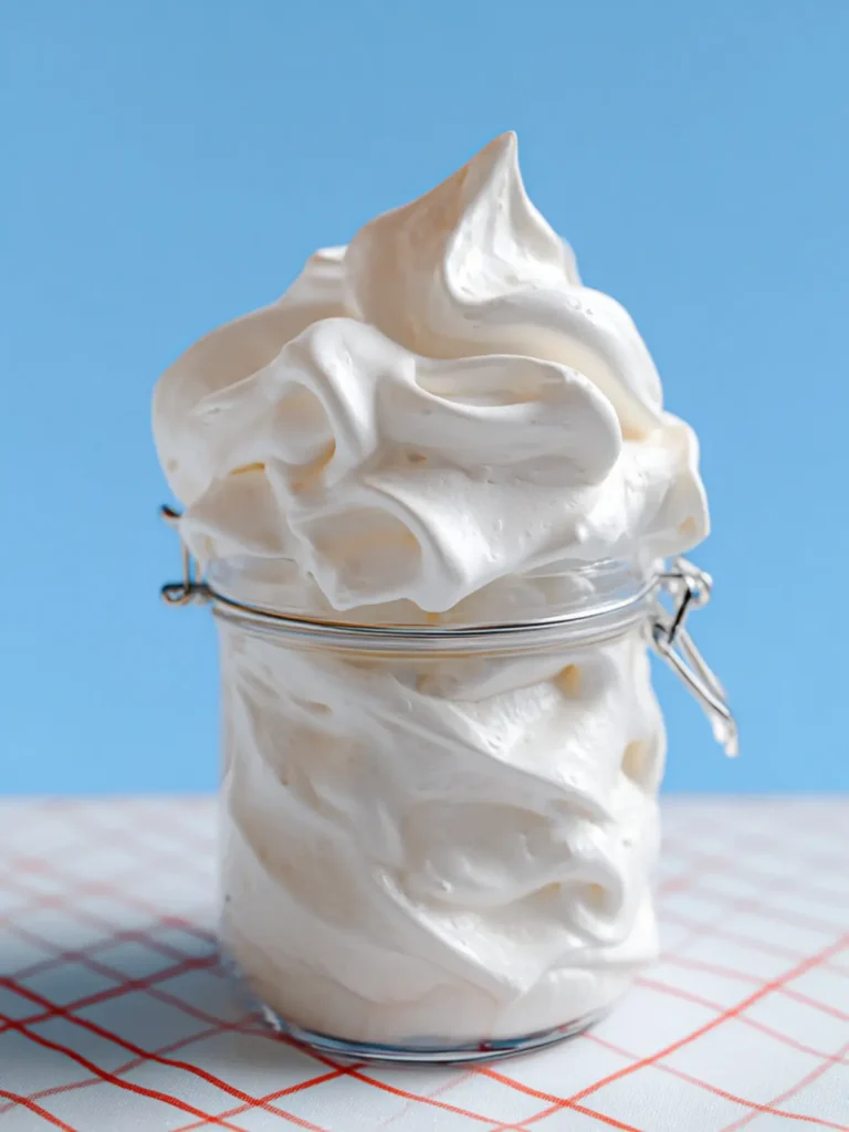 Homemade marshmallow fluff (without corn syrup) First Image