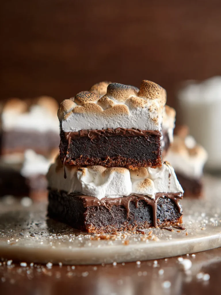 Life changing S’mores Brownies (Dairy & gluten-free) First Image