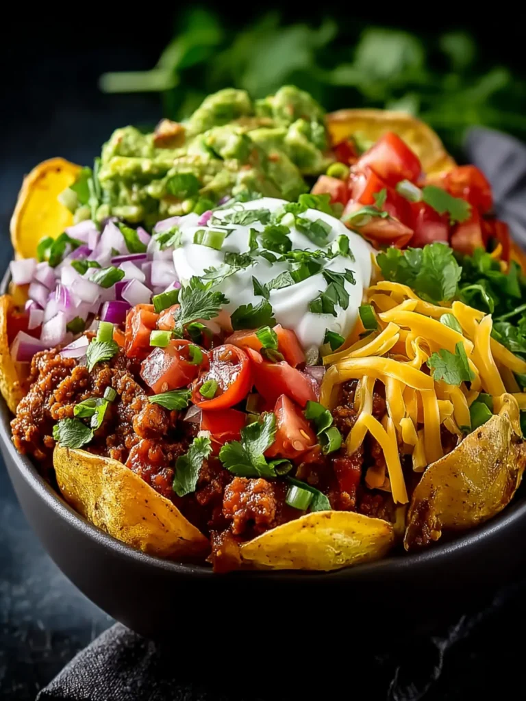 Loaded Potato Taco Bowl First Image