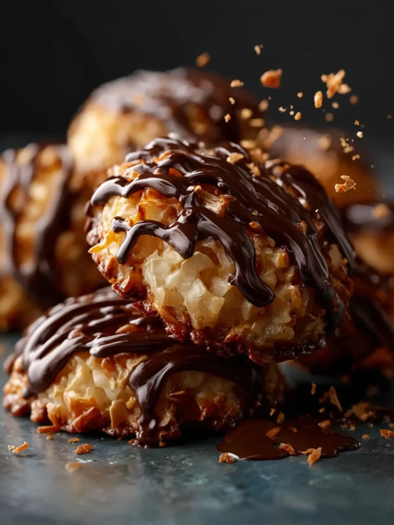 No-Bake Samoa Cookies First Image