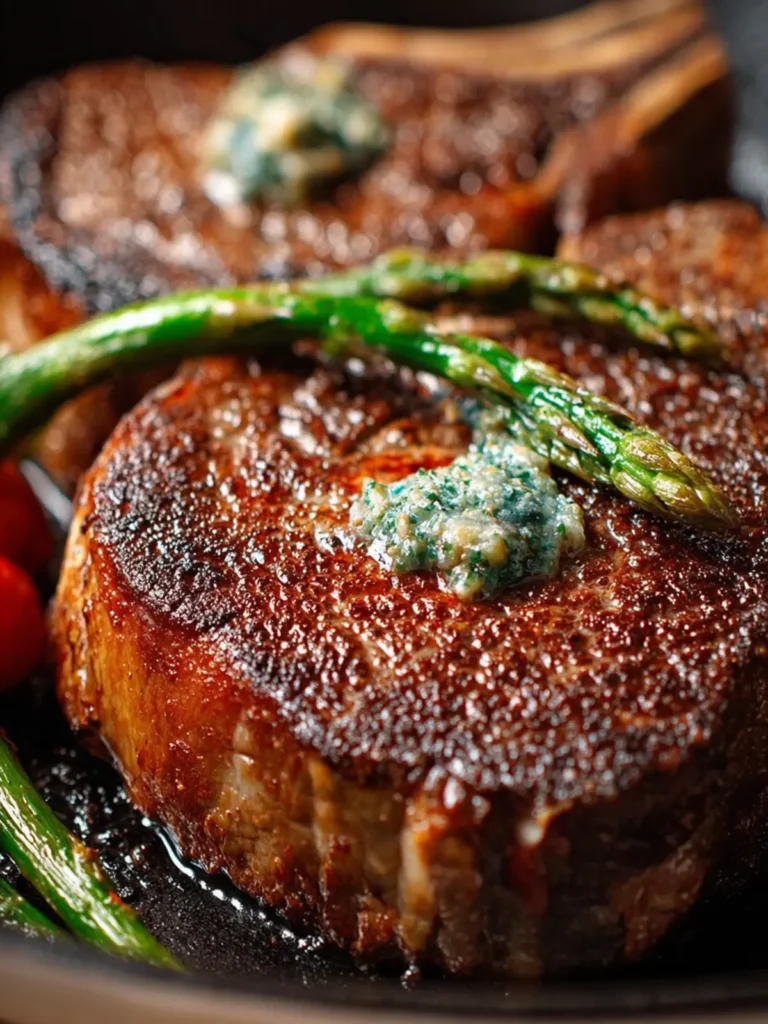 Pan Seared Ribeye Steak First Image