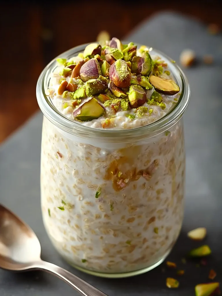 Pistachio Overnight Oats First Image