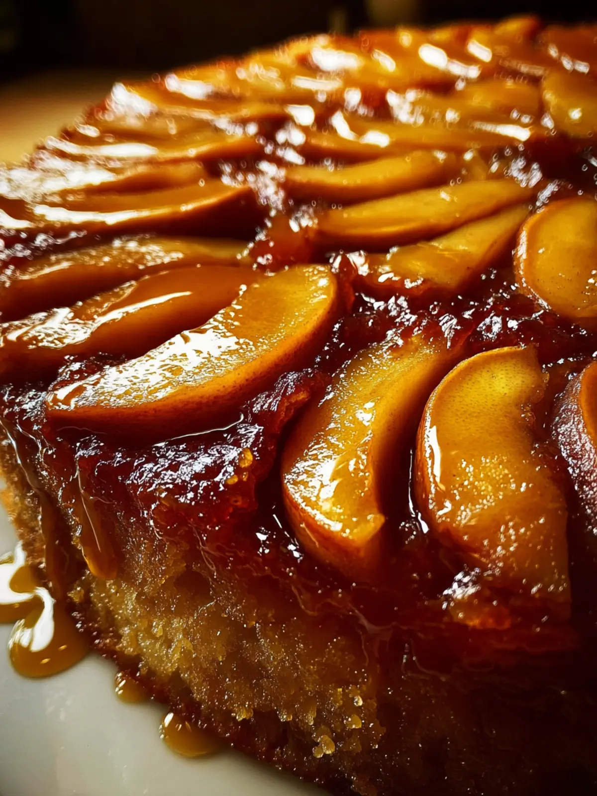 apple brown butter upside down cake First Image