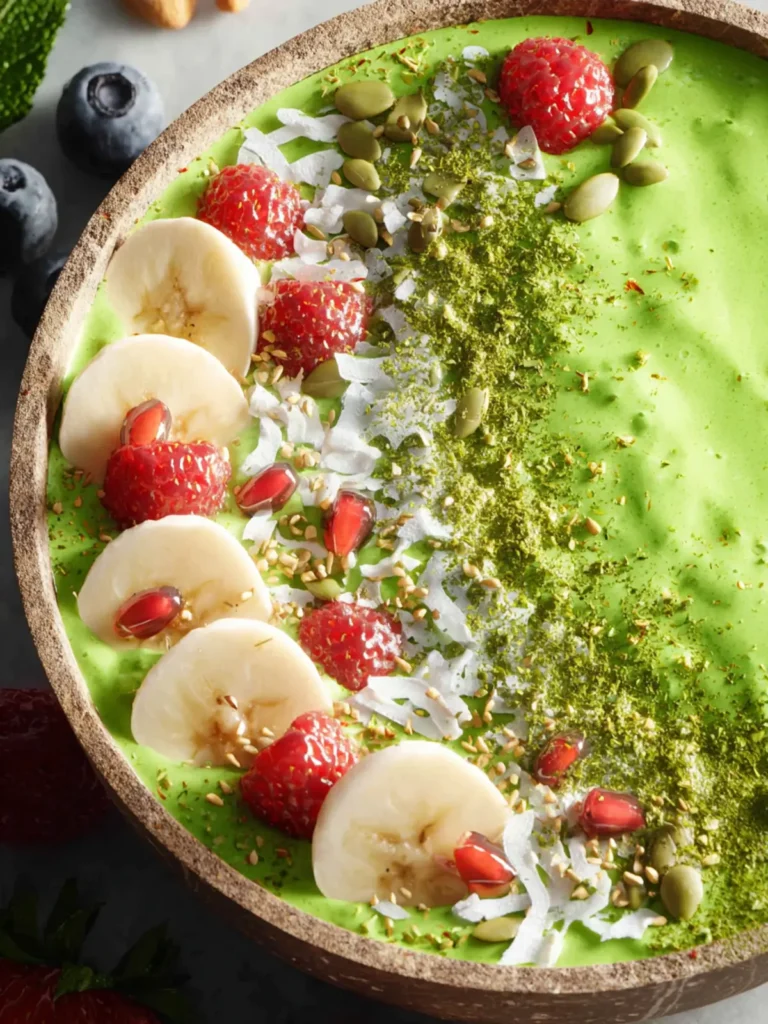 green smoothie bowl First Image