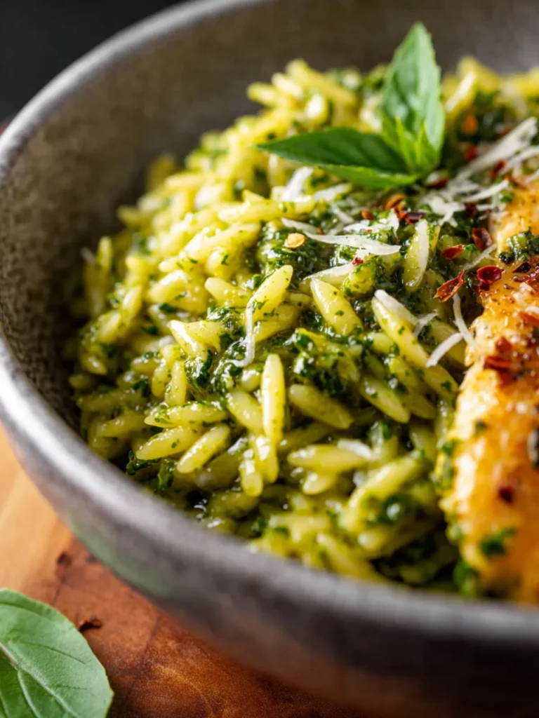 pesto orzo creamy First Image