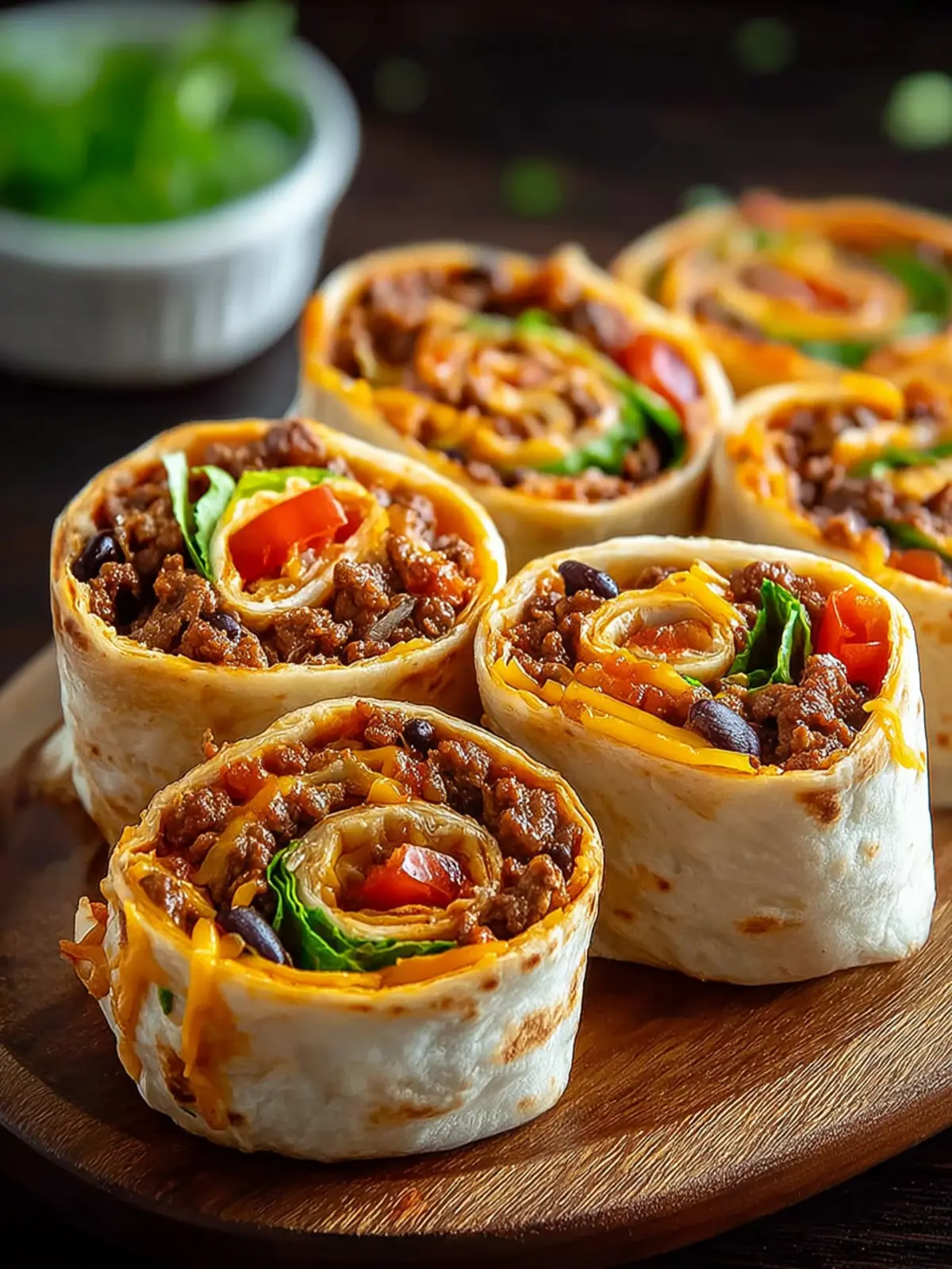 Cinco de Mayo Taco Wrap Pinwheels: Bold Flavor Fiesta Delight
