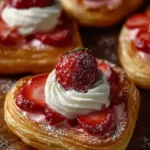 Delicious Strawberry Cream Cheese Heart Danishes: An Incredible Ultimate Recipe First Image